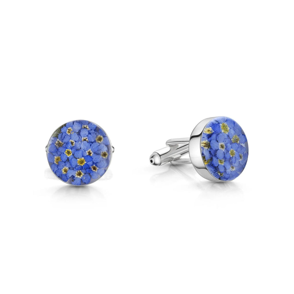 Forget-me-not Cufflinks by Shrieking Violet®